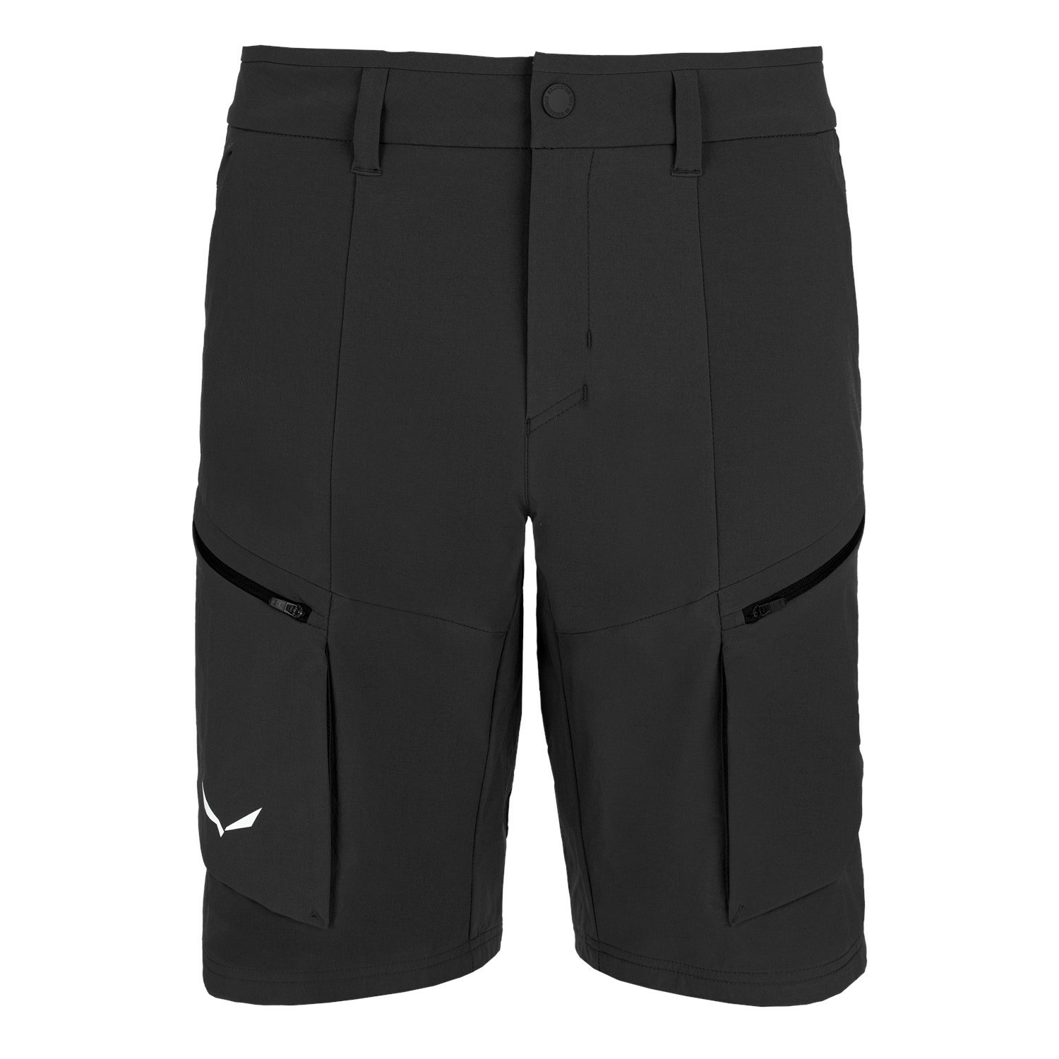 Pantalones Cortos Salewa Puez Durastretch Cargo Hombre Negras | YS1602549