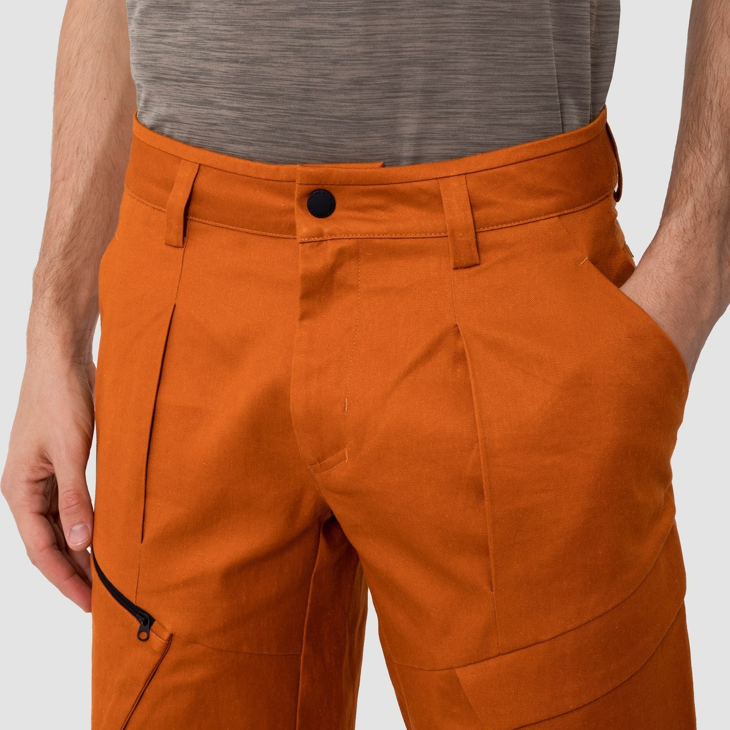 Pantalones Cortos Salewa Puez Hemp Cargo Hombre Naranjas | KA3807415