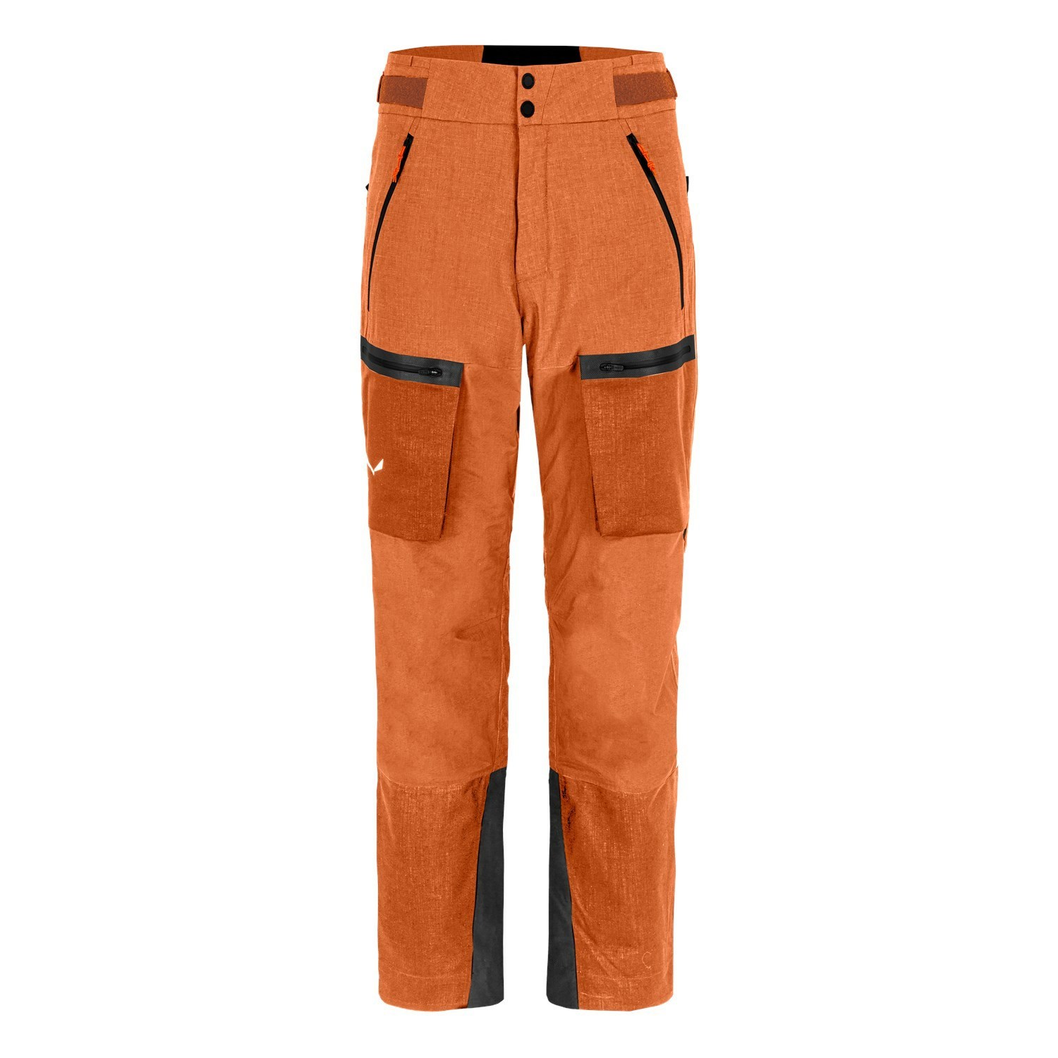 Pantalones Impermeables Salewa SELLA 2L POWERTEX TIROLWOOL® RESPONSIVE Hombre Naranjas | VB3514782