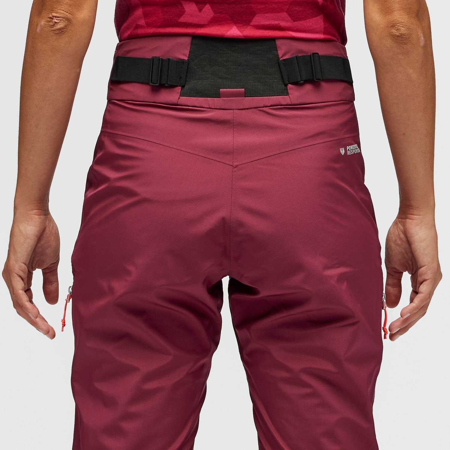 Pantalones Impermeables Salewa Sella Responsive Mujer Rojas | AR6037518