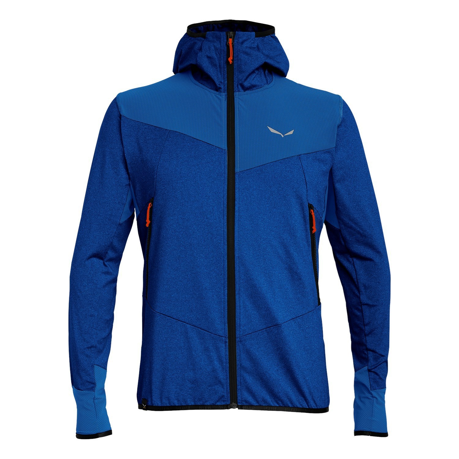 Sudadera Con Capucha Salewa Agner Híbrido Polarlite Durastretch Encapuchado Chaquetas Hombre Azules | OB1025487