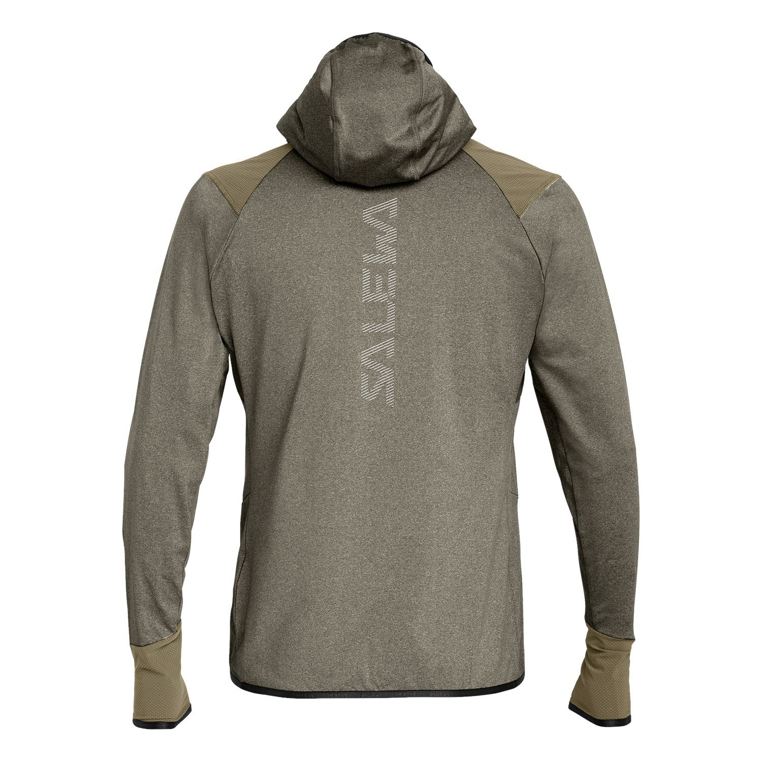 Sudadera Con Capucha Salewa Agner Híbrido Polarlite Durastretch Encapuchado Chaquetas Hombre Marrones | XW2567348