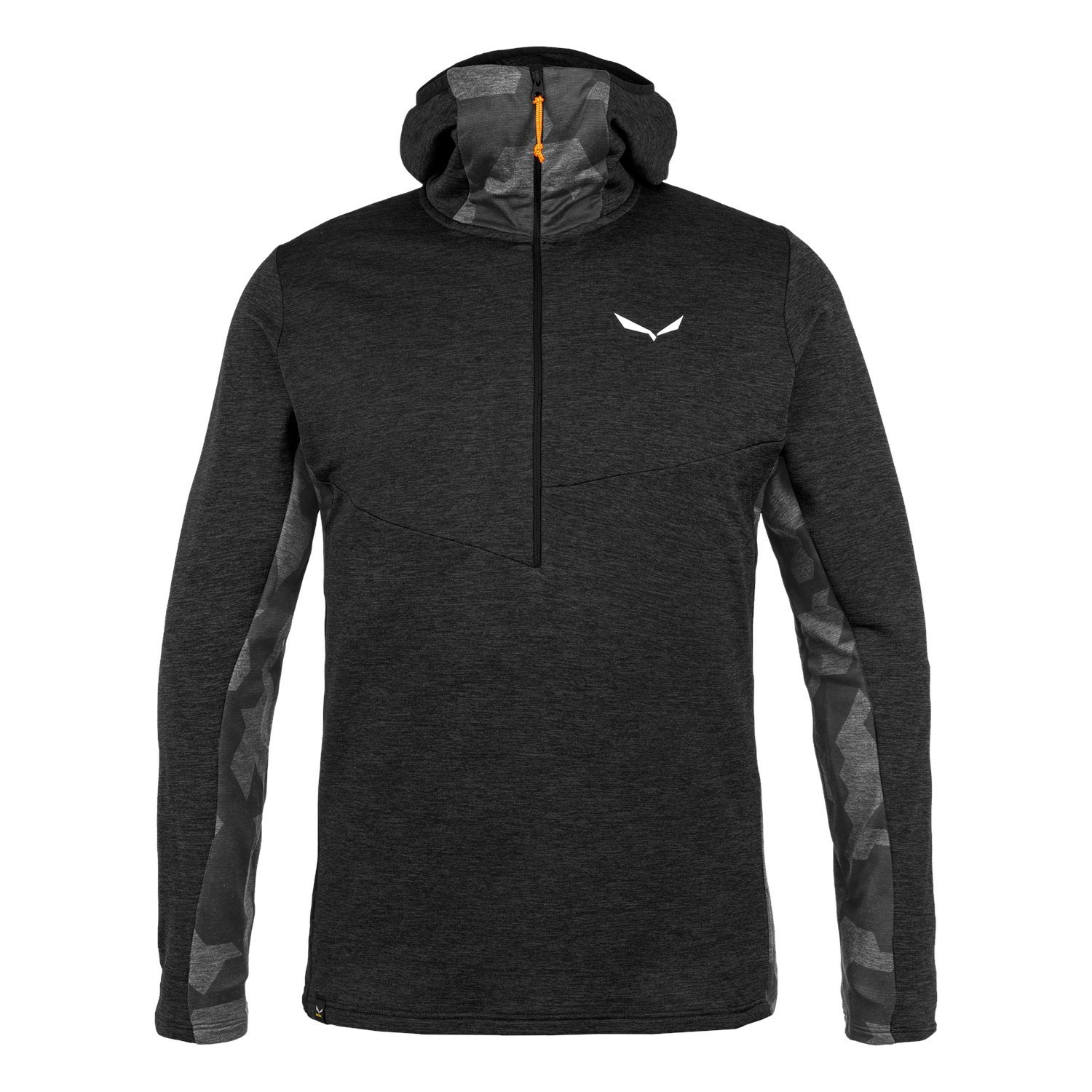 Sudadera Con Capucha Salewa Boe Merino Encapuchado Half Zip Tee Hombre Negras | ZW5409127