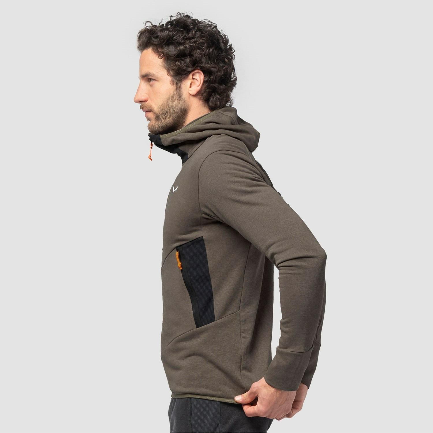 Sudadera Con Capucha Salewa Lavaredo Hemp Encapuchado Chaquetas Hombre Marrones | UZ7652419