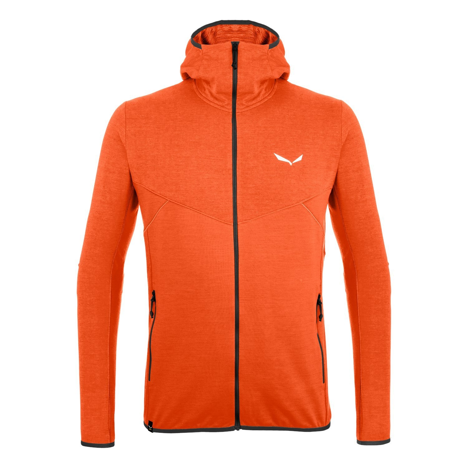 Sudadera Con Capucha Salewa Light Micro Polarlite Full Zip Encapuchado Chaquetas Hombre Naranjas | JM8753469