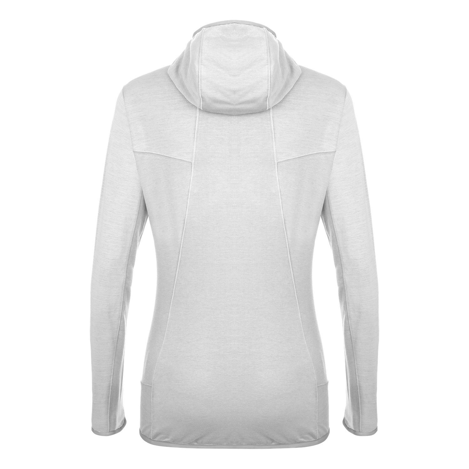 Sudadera Con Capucha Salewa Light Micro Polarlite Full Zip Encapuchado Chaquetas Mujer Gris | PV5182479