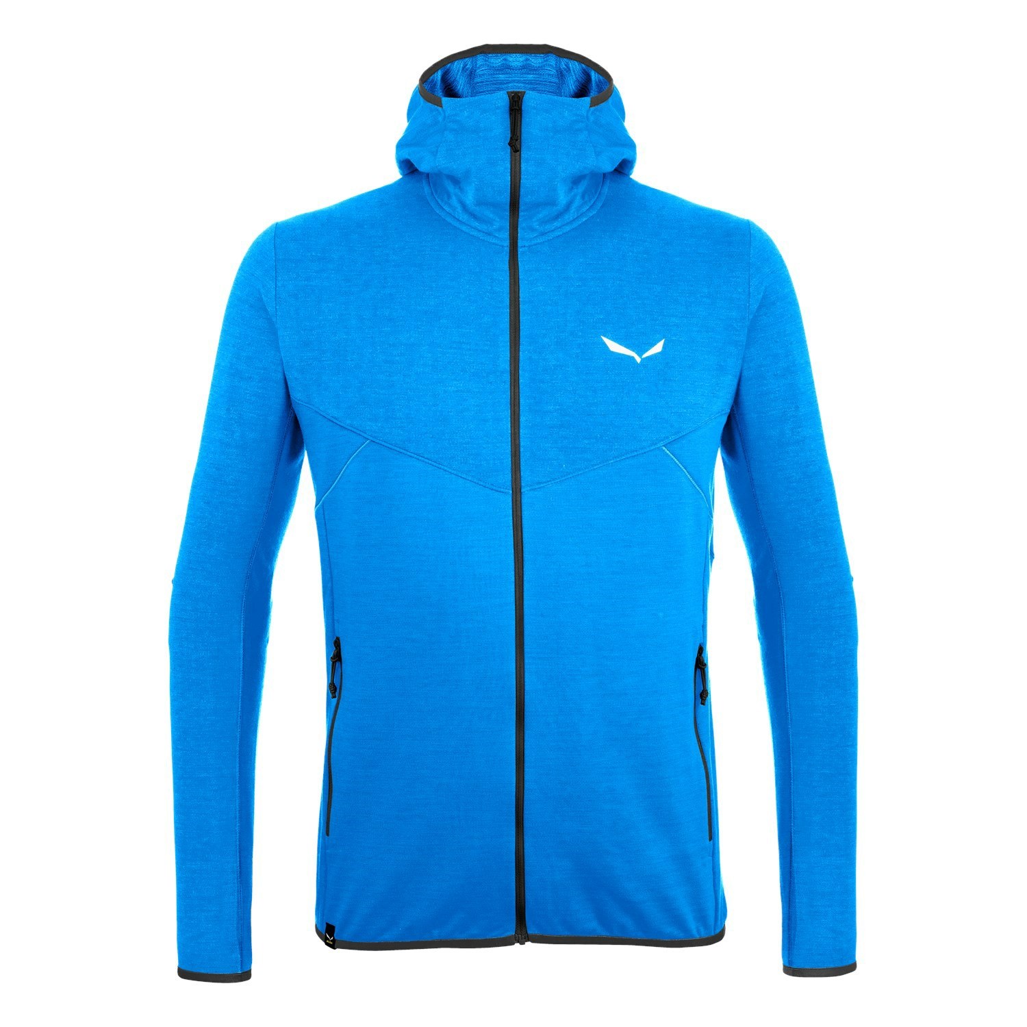 Sudadera Con Capucha Salewa Light Micro Polarlite Full Zip Encapuchado Chaquetas Hombre Azules | RI9480735