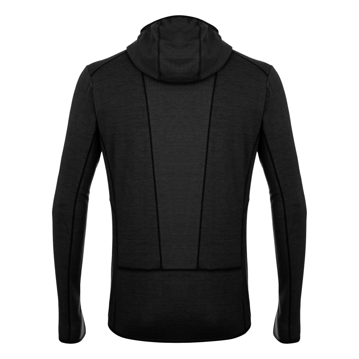 Sudadera Con Capucha Salewa Light Micro Polarlite Full Zip Encapuchado Chaquetas Hombre Negras | SW6325974