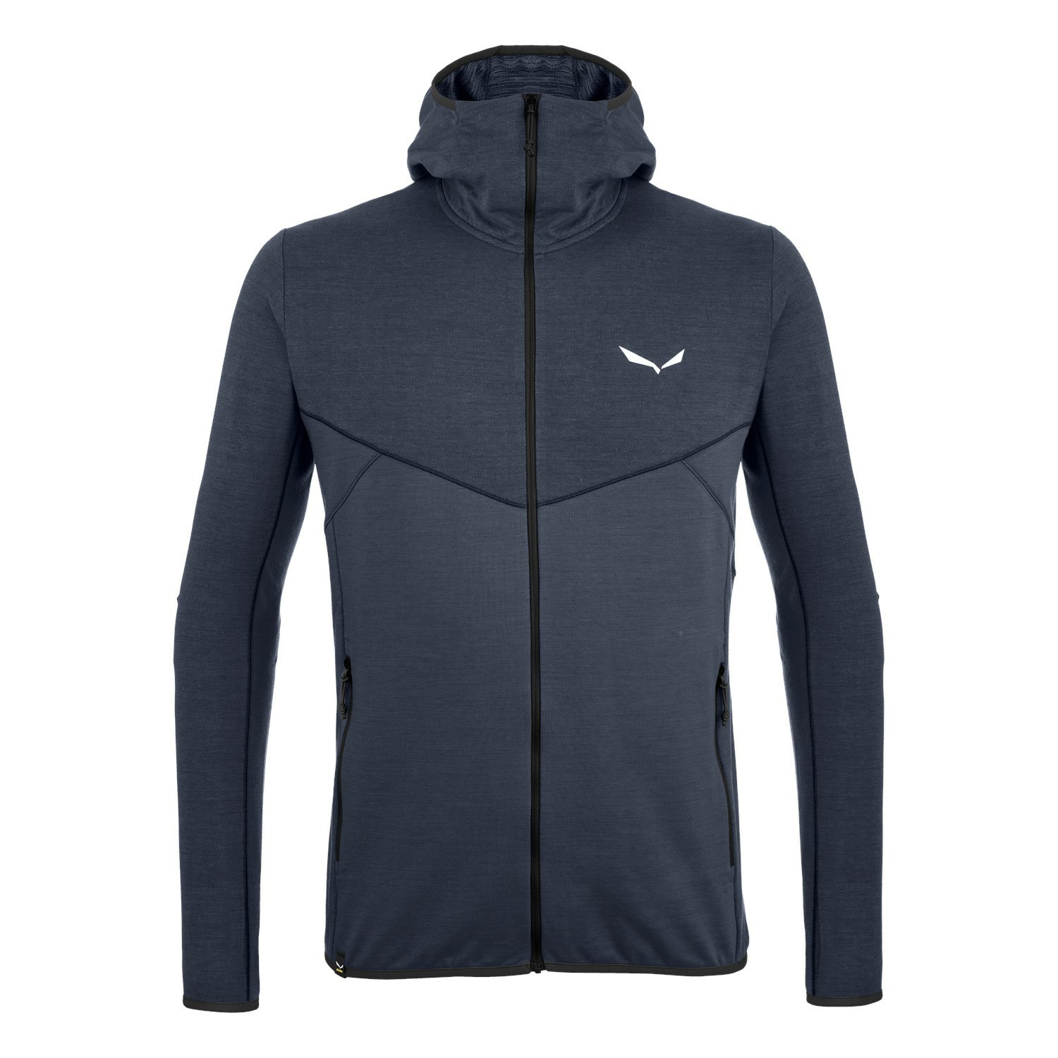 Sudadera Con Capucha Salewa Light Micro Polarlite Full Zip Encapuchado Chaquetas Hombre Azul Marino | VW1985472