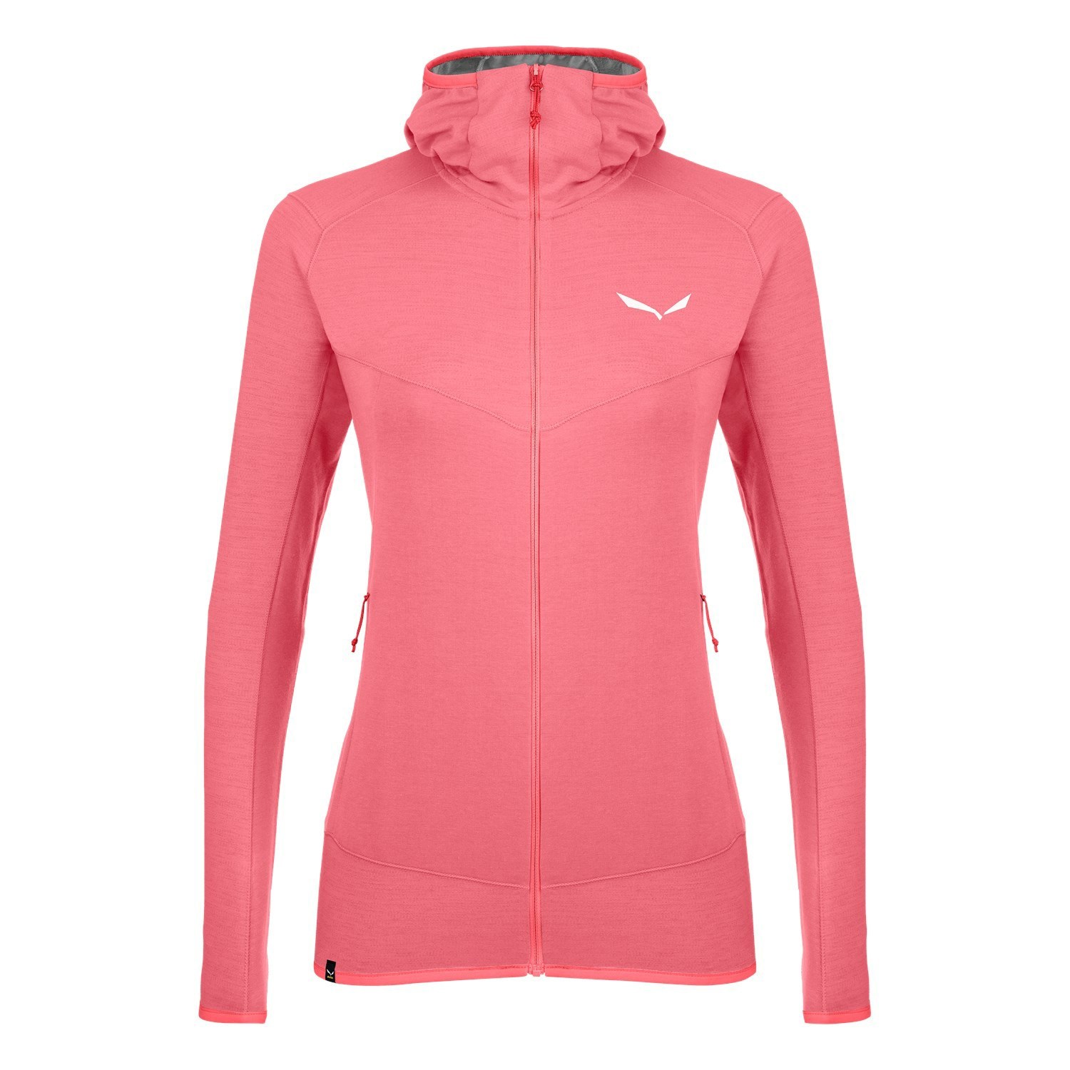 Sudadera Con Capucha Salewa Light Micro Polarlite Full Zip Encapuchado Chaquetas Mujer Rosas | YV2790153