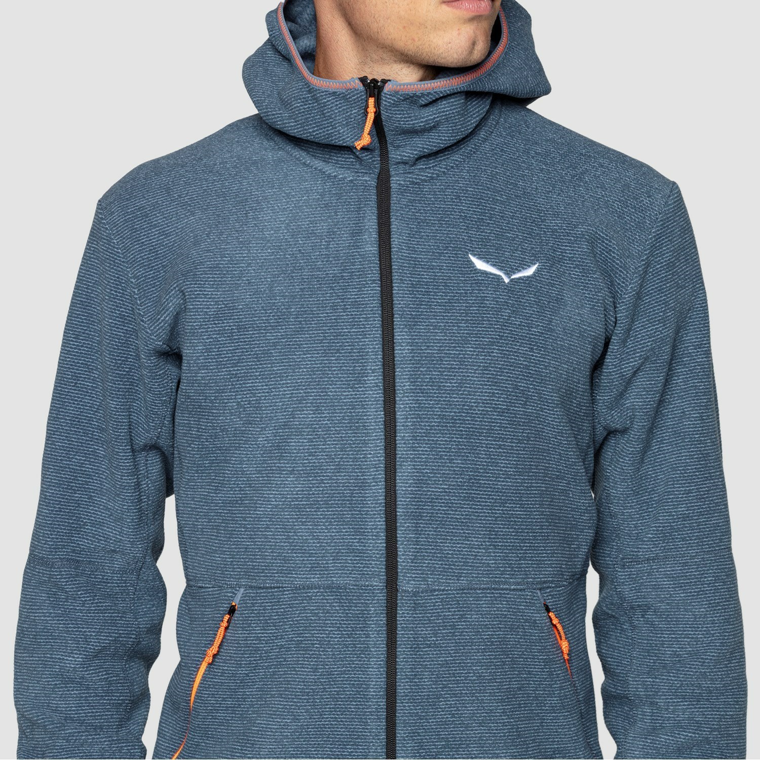 Sudadera Con Capucha Salewa Nuvolo Chaquetas Hombre Azules | HP2607315