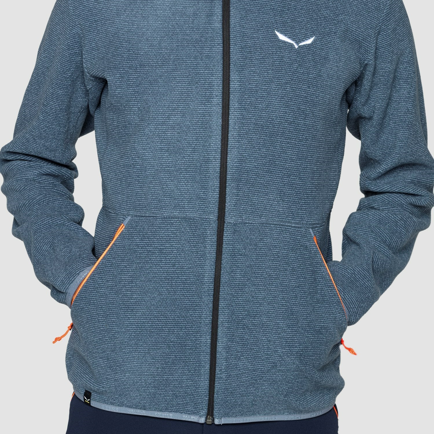 Sudadera Con Capucha Salewa Nuvolo Chaquetas Hombre Azules | HP2607315