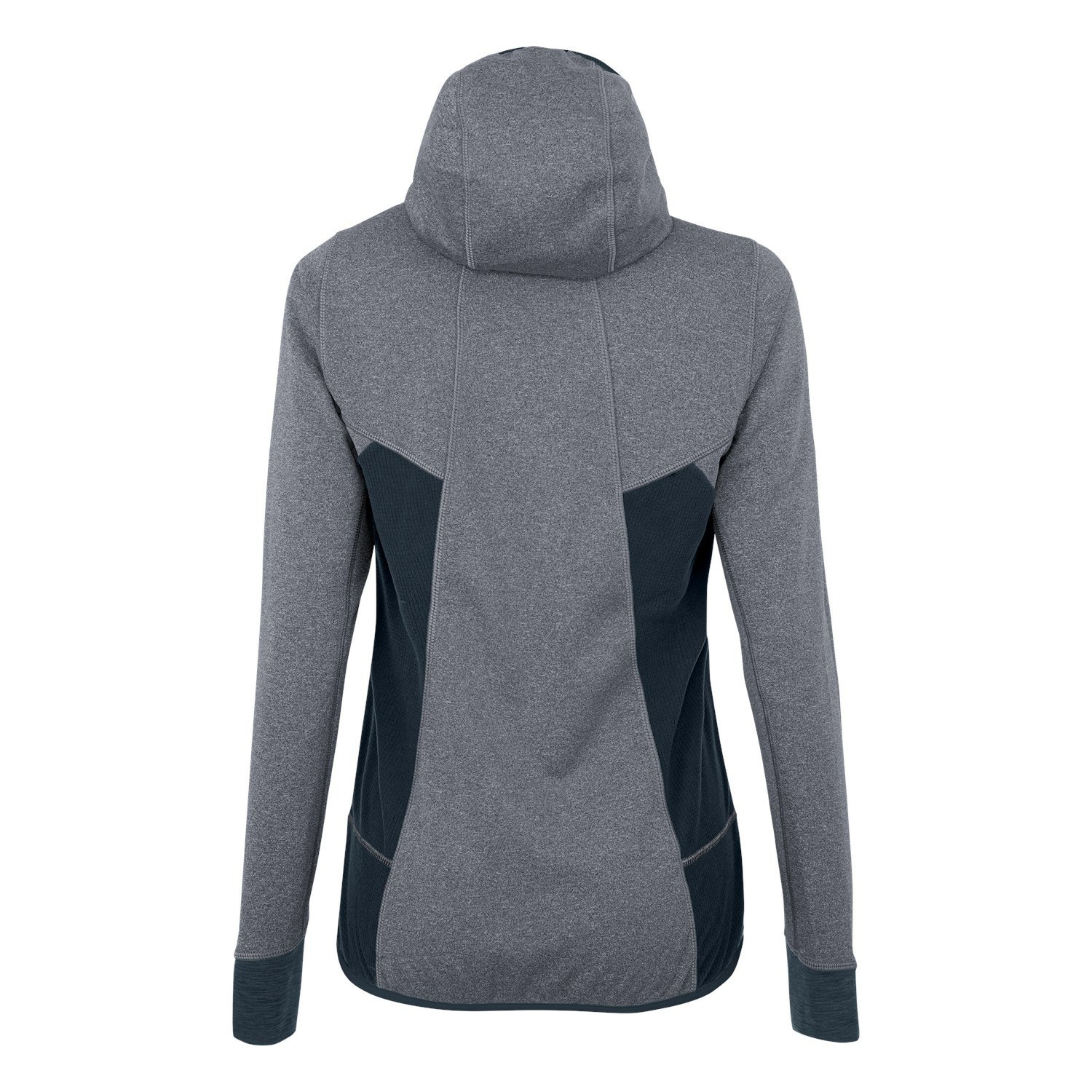 Sudadera Con Capucha Salewa Puez Híbrido Polarlite Encapuchado Chaquetas Mujer Gris | LC9843152