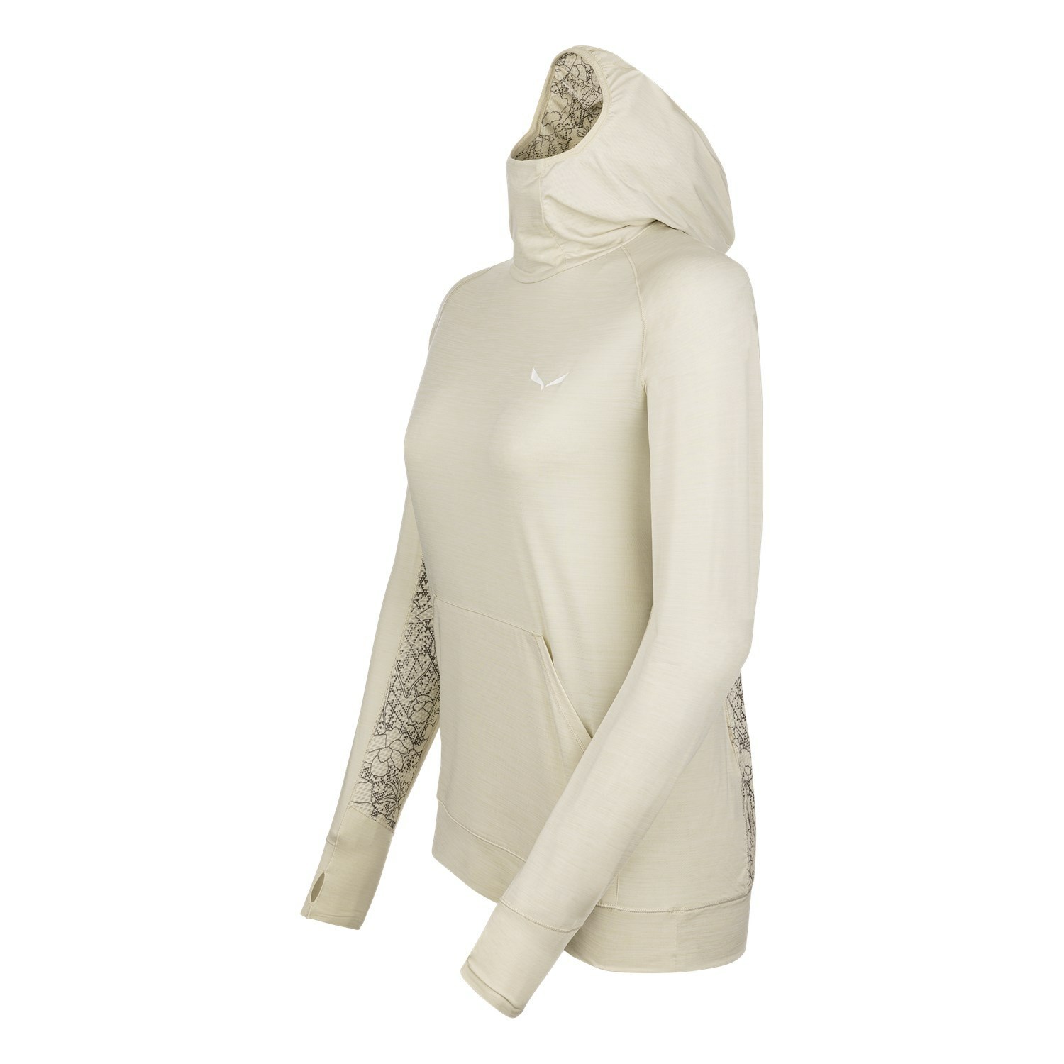 Sudadera Con Capucha Salewa Puez Melange Dry Hoody Mujer Beige | BS2795613