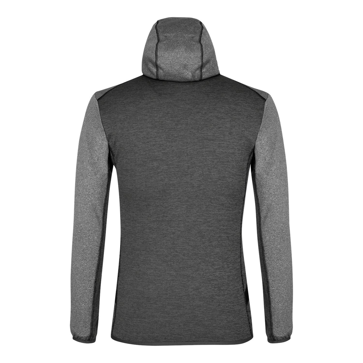 Sudadera Con Capucha Salewa Puez Melange Polarlite Encapuchado Chaquetas Hombre Gris | HK3064159