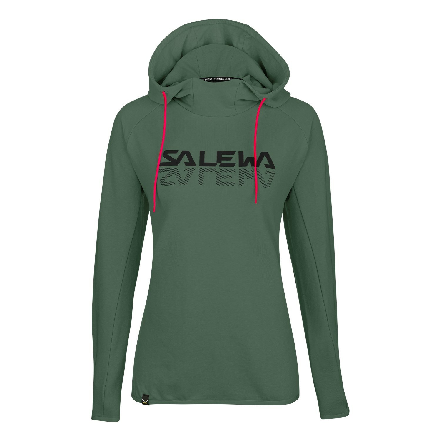 Sudadera Con Capucha Salewa Pure Hemp Logo Hoodie Mujer Verde | GE6987320