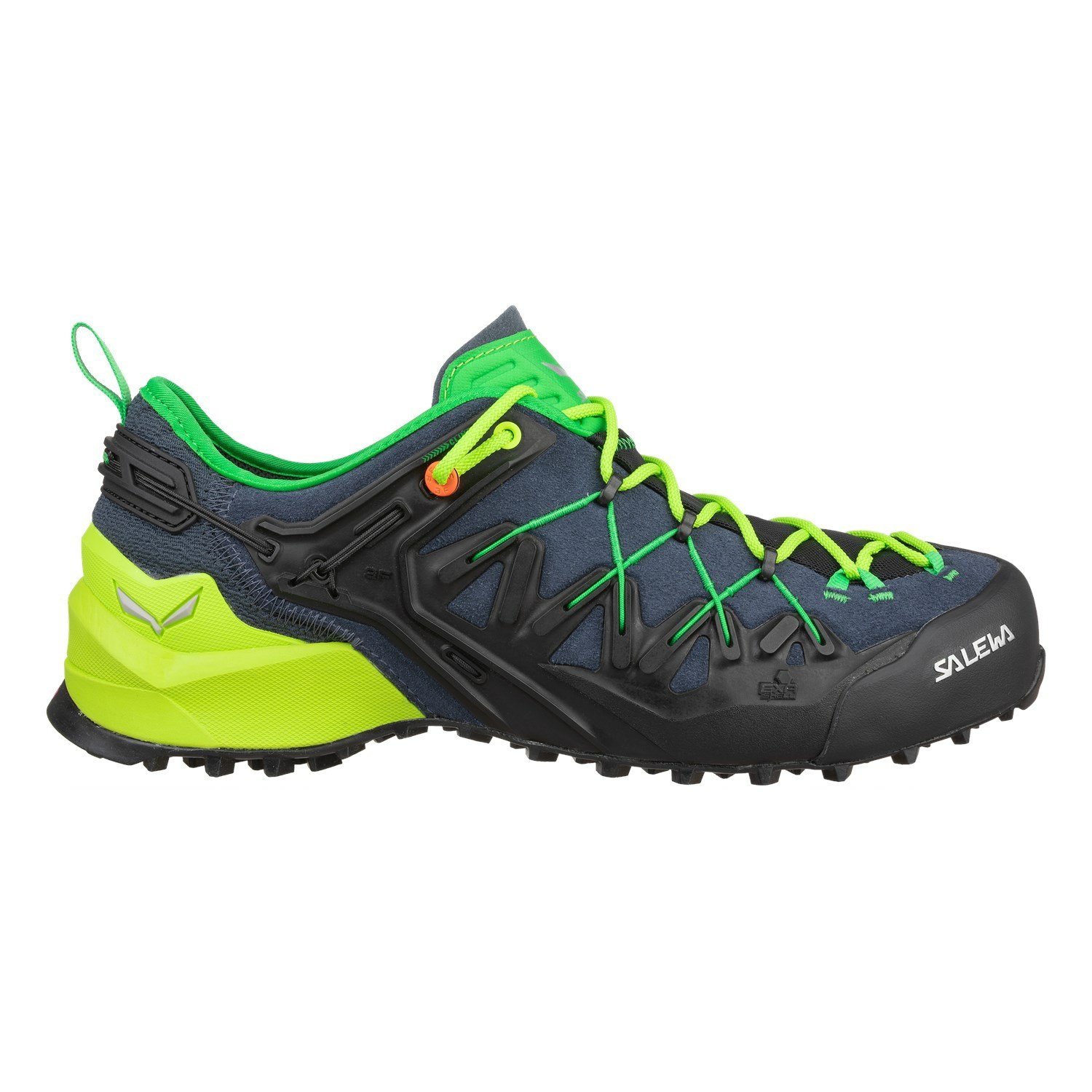 Zapatillas Senderismo Salewa Wildfire Edge Hombre Negras Azul Marino | FC7542639