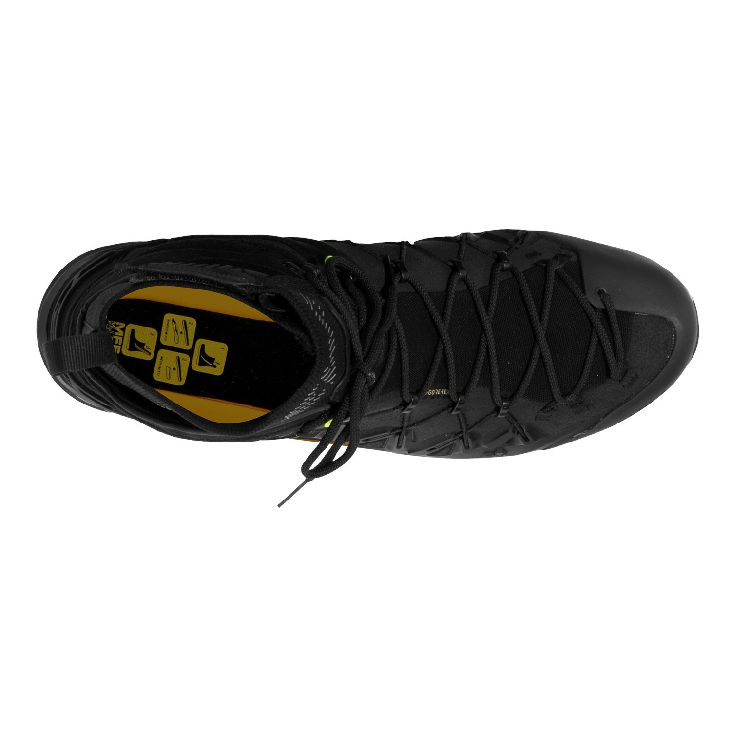 Zapatillas Senderismo Salewa Wildfire Edge Mid GORE-TEX® Hombre Negras | JI4593218