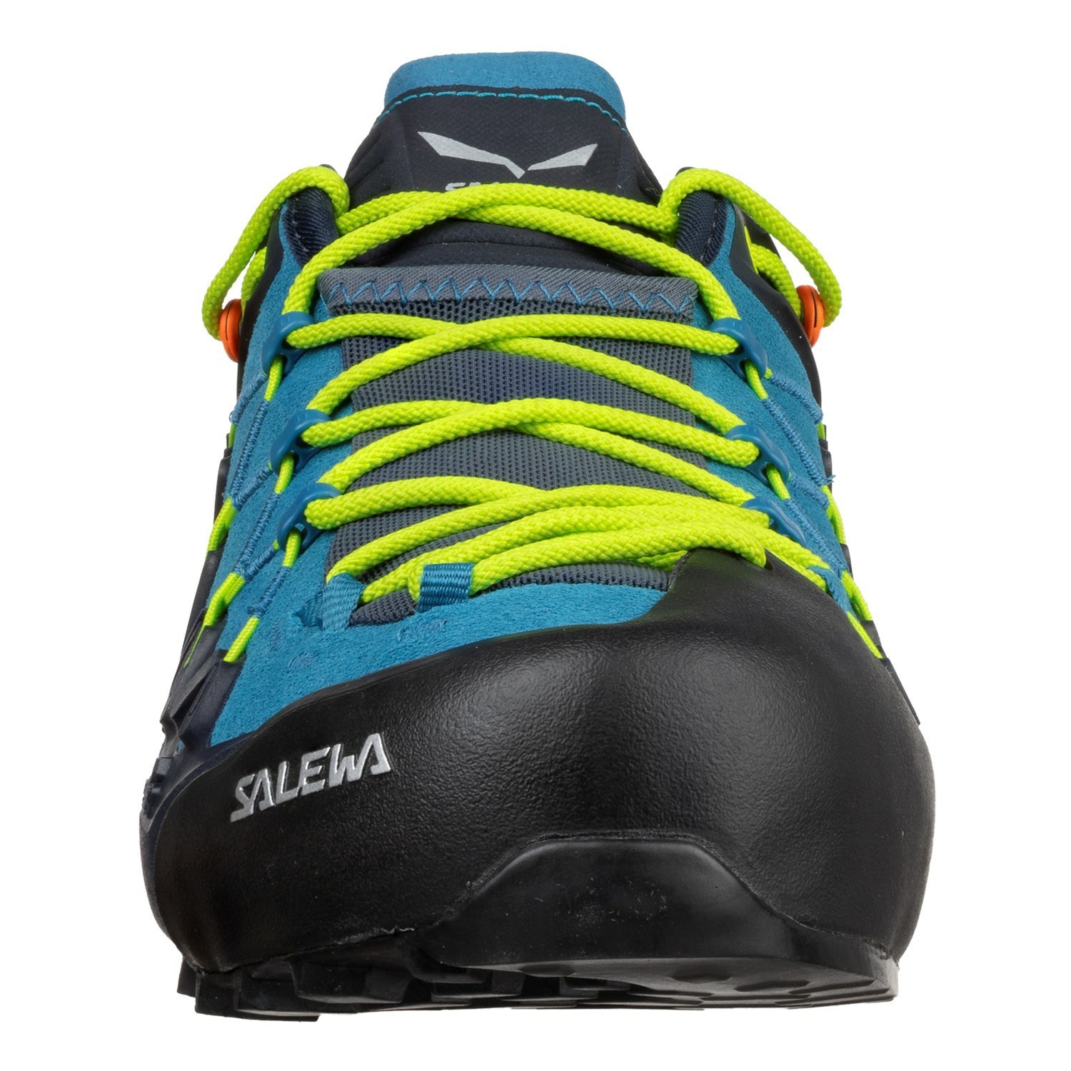 Zapatillas Senderismo Salewa Wildfire Edge Hombre Azules Negras | OJ0816293