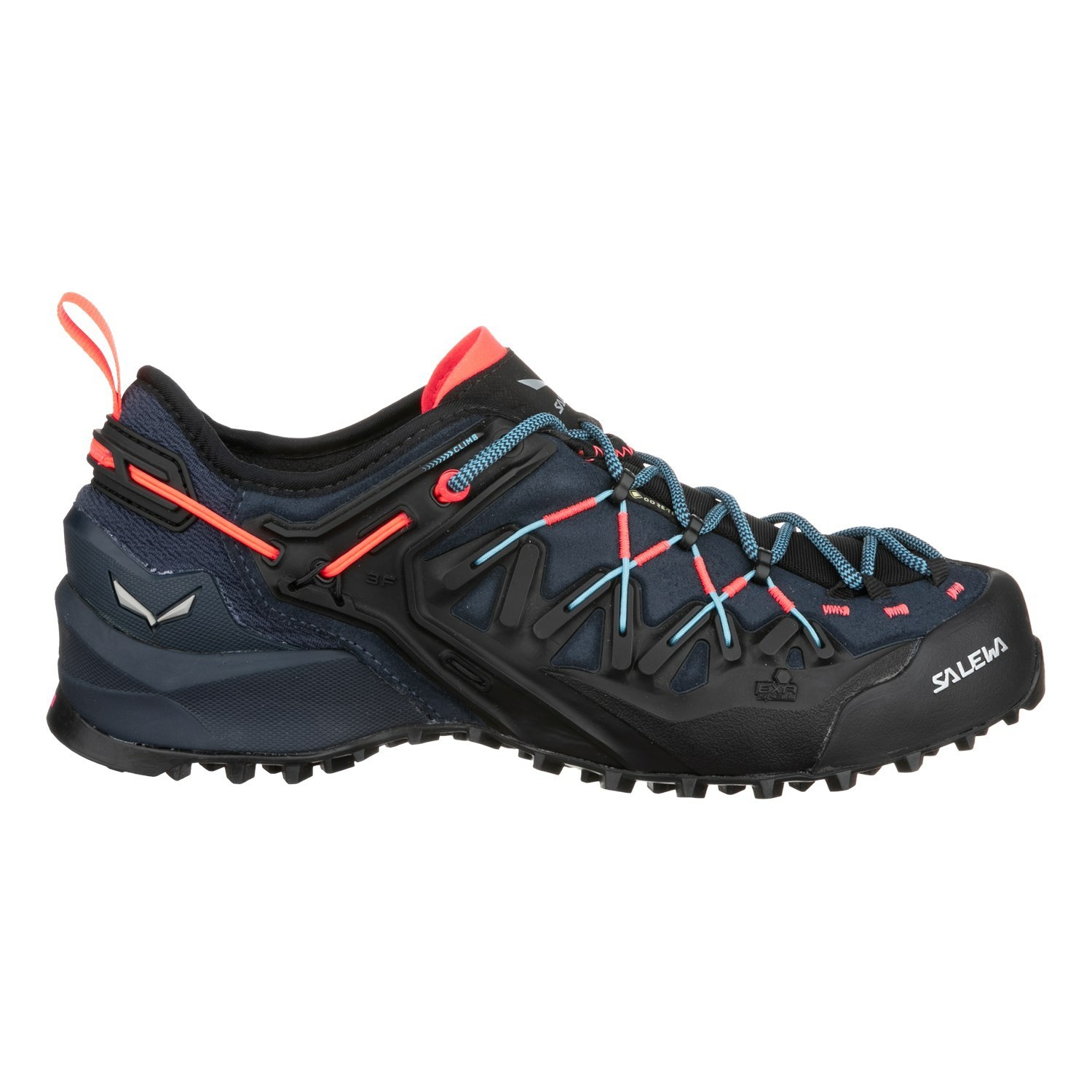 Zapatillas Senderismo Salewa Wildfire Edge GORE-TEX® Mujer Azules Negras | XJ8361720