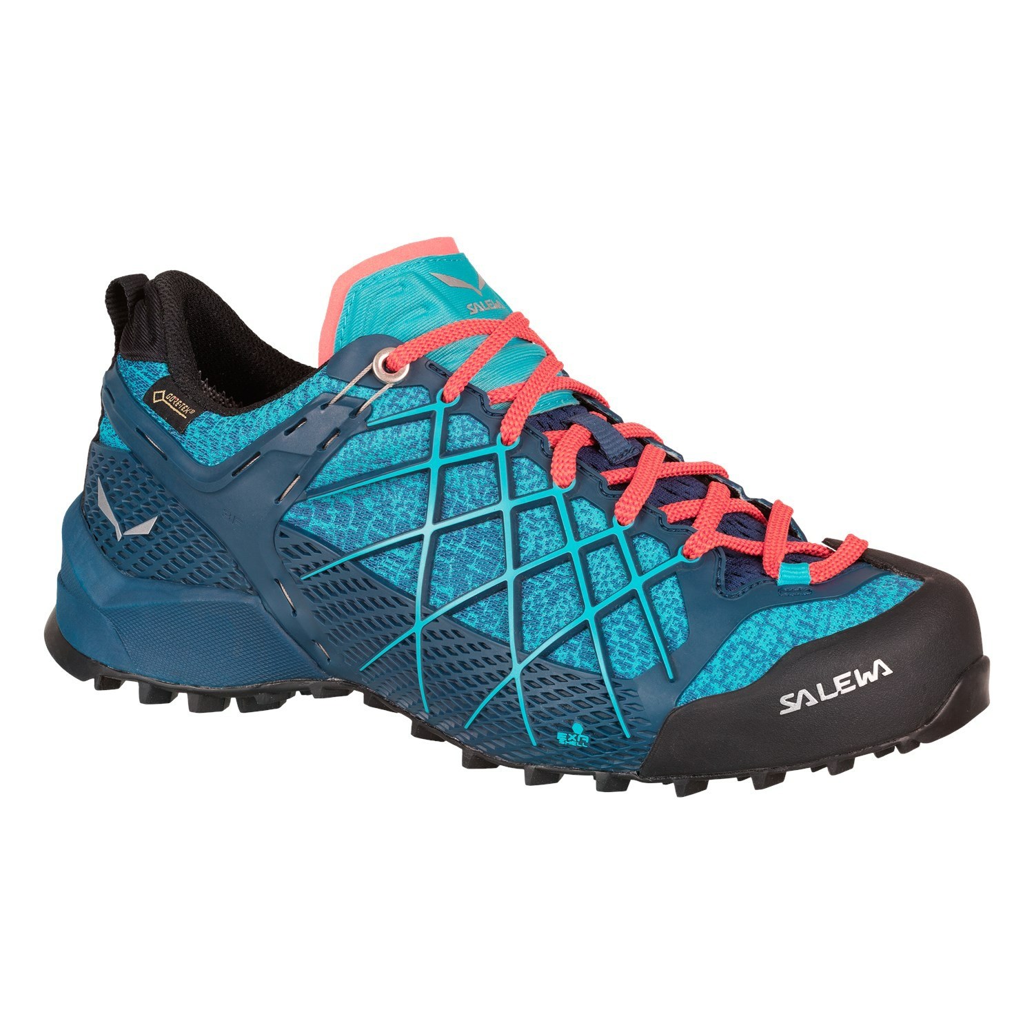 Zapatillas Senderismo Salewa Wildfire GORE-TEX® Mujer Azules | ET4958210