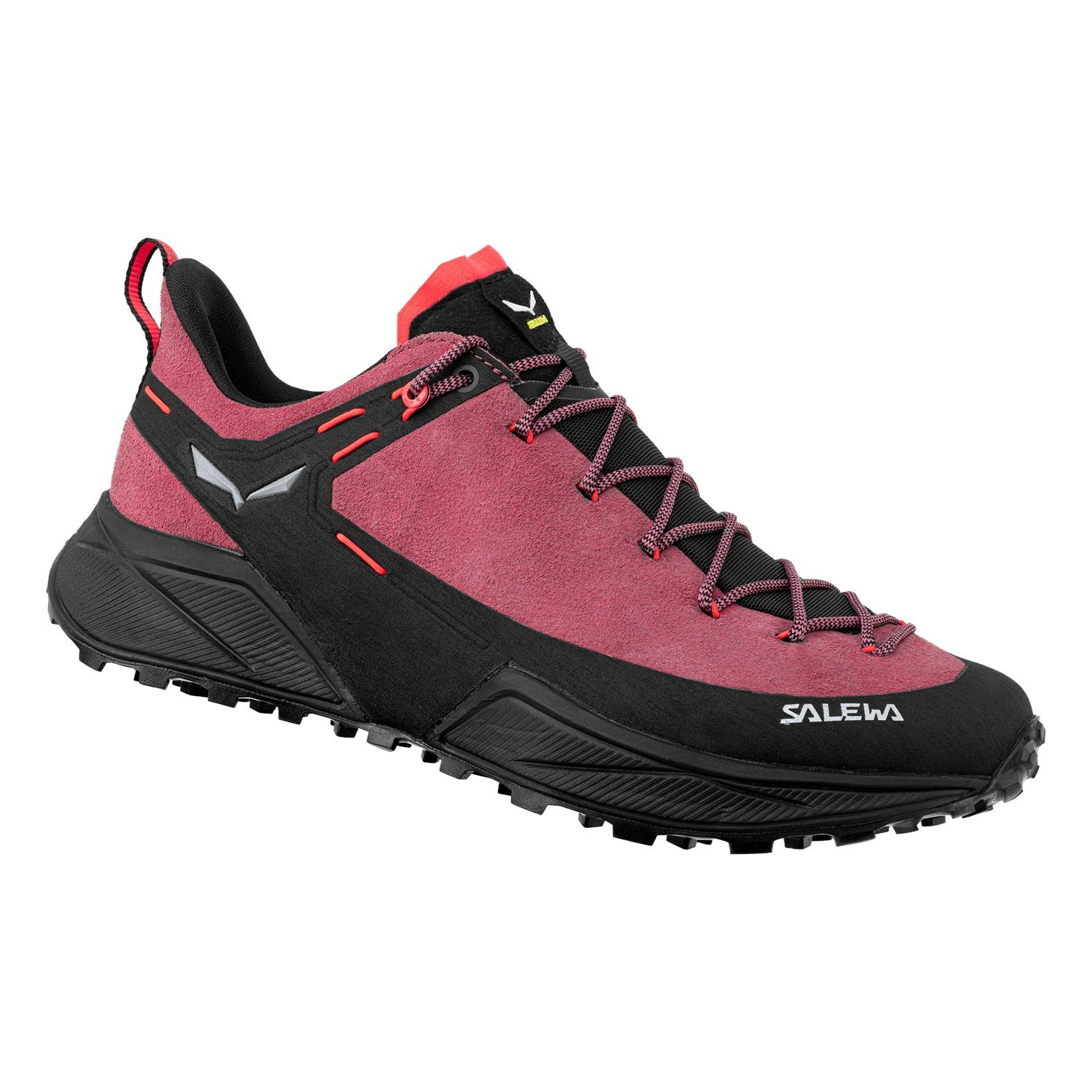 Zapatillas Trail Running Salewa DROPLINE LEATHER WOSHOE Mujer Rosas Negras | VT2450917