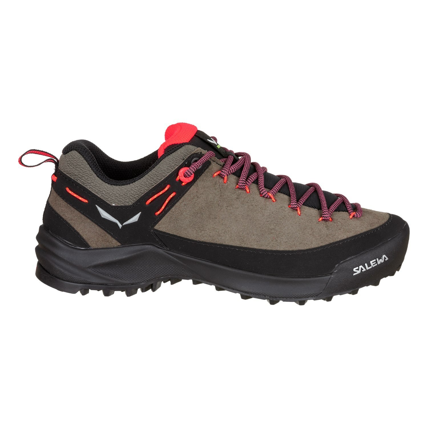 Zapatillas Trail Running Salewa WILDFIRE LEATHER WOSHOE Mujer Marrones Negras | JV3627589