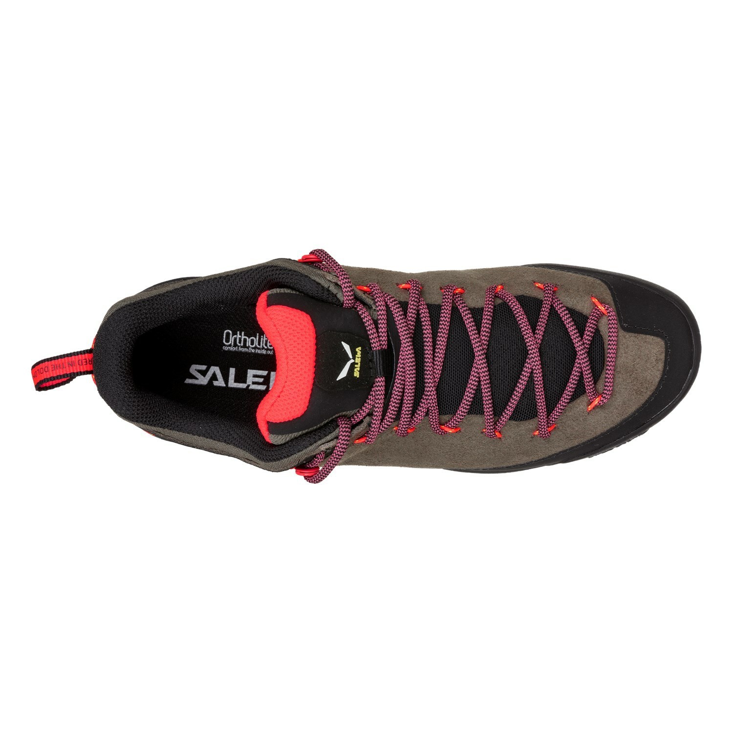 Zapatillas Trail Running Salewa WILDFIRE LEATHER WOSHOE Mujer Marrones Negras | JV3627589