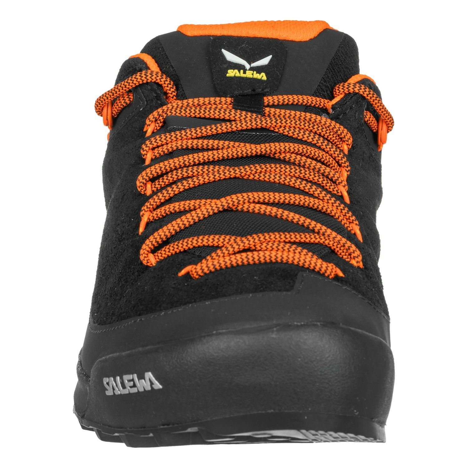 Zapatillas Trail Running Salewa Wildfire Cuero Hombre Negras Naranjas | EY6529147