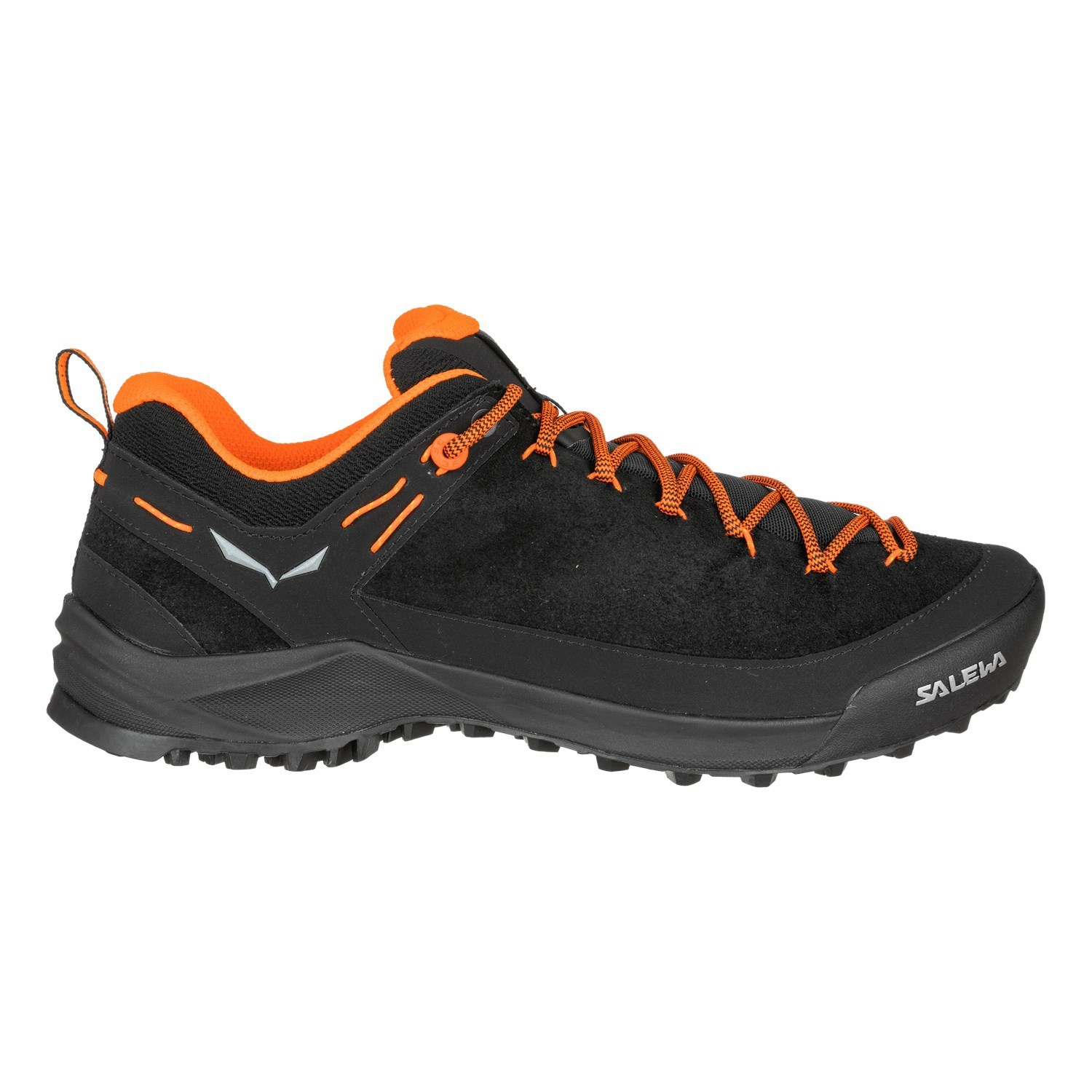 Zapatillas Trail Running Salewa Wildfire Cuero Hombre Negras Naranjas | EY6529147