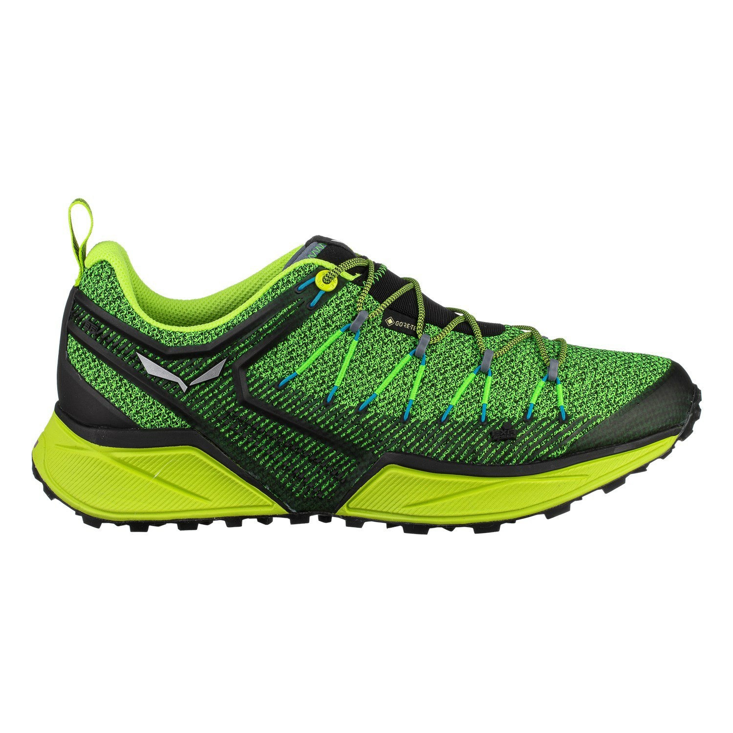 Zapatillas Trekking Salewa Dropline GORE-TEX® Hombre Verde Negras | VU8275104