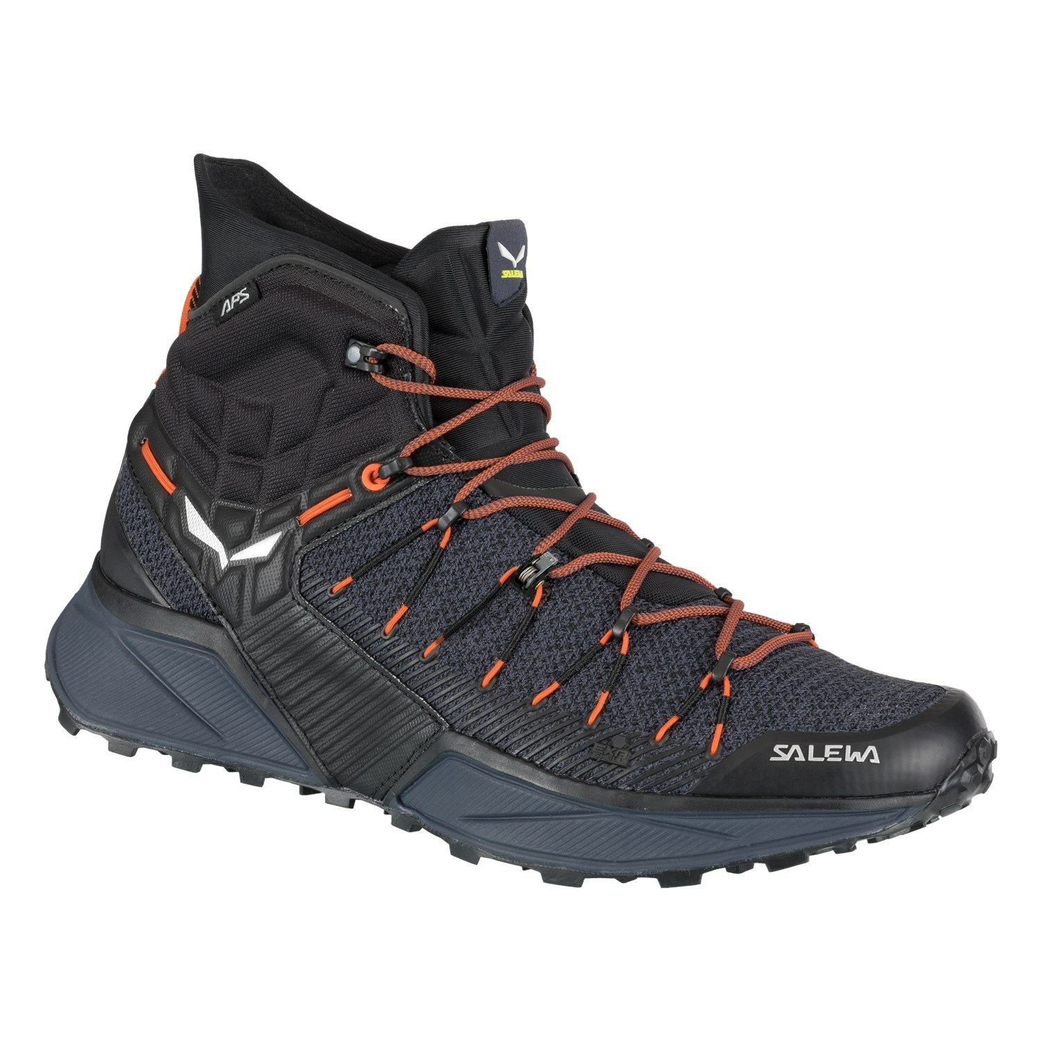 Zapatillas Trekking Salewa Dropline Mid Hombre Negras | BJ6741530