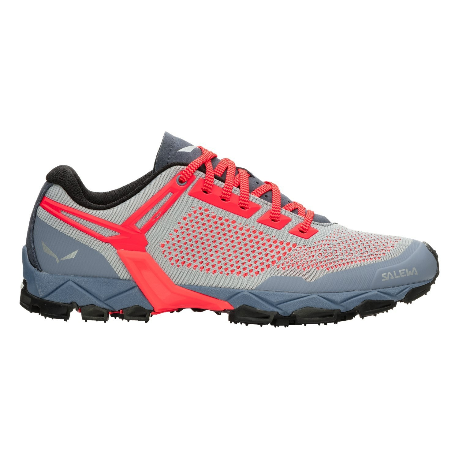 Zapatillas Trekking Salewa Lite Train K Mujer Gris Naranjas | KN8792635