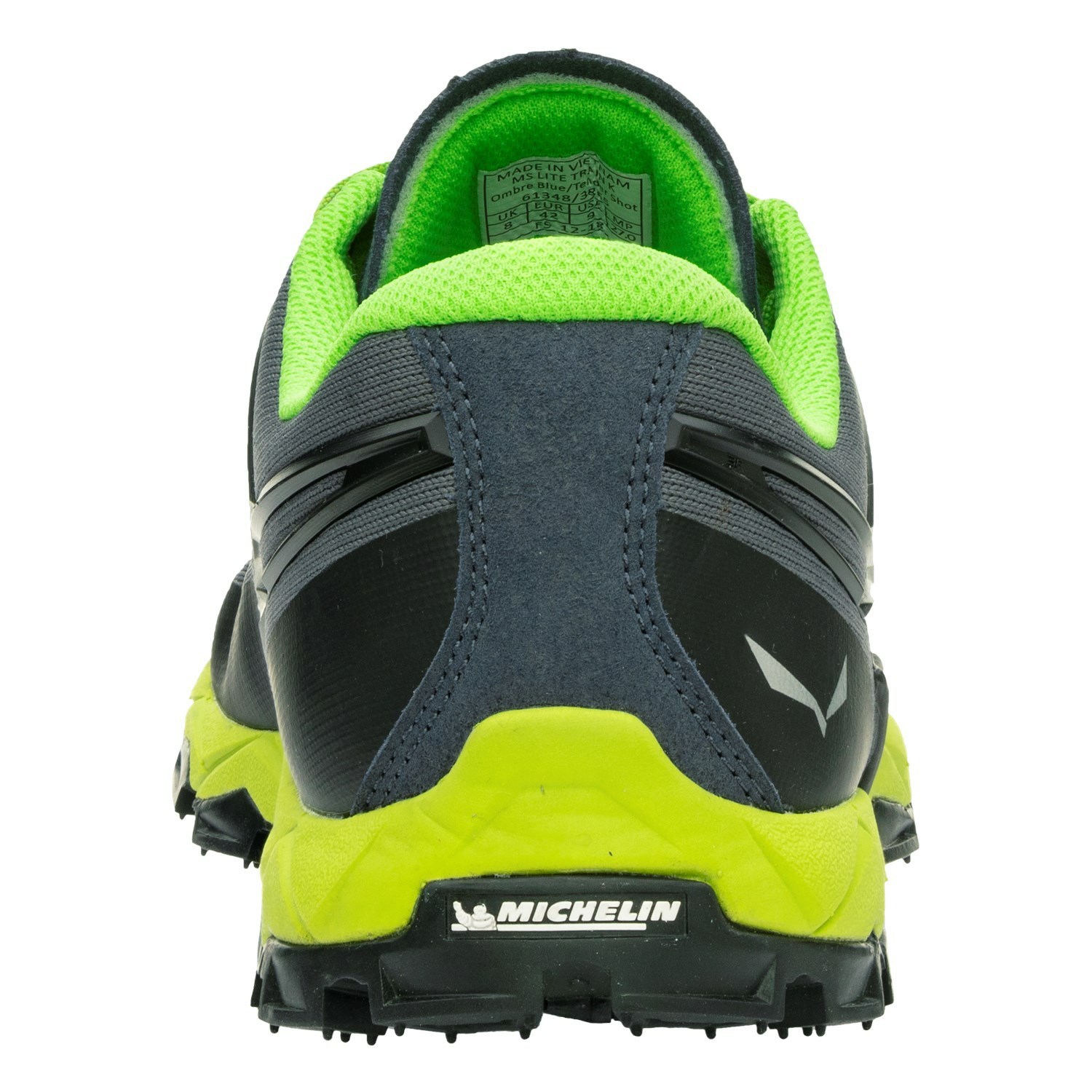 Zapatillas Trekking Salewa Lite Train K Hombre Negras Verde | NF5370914