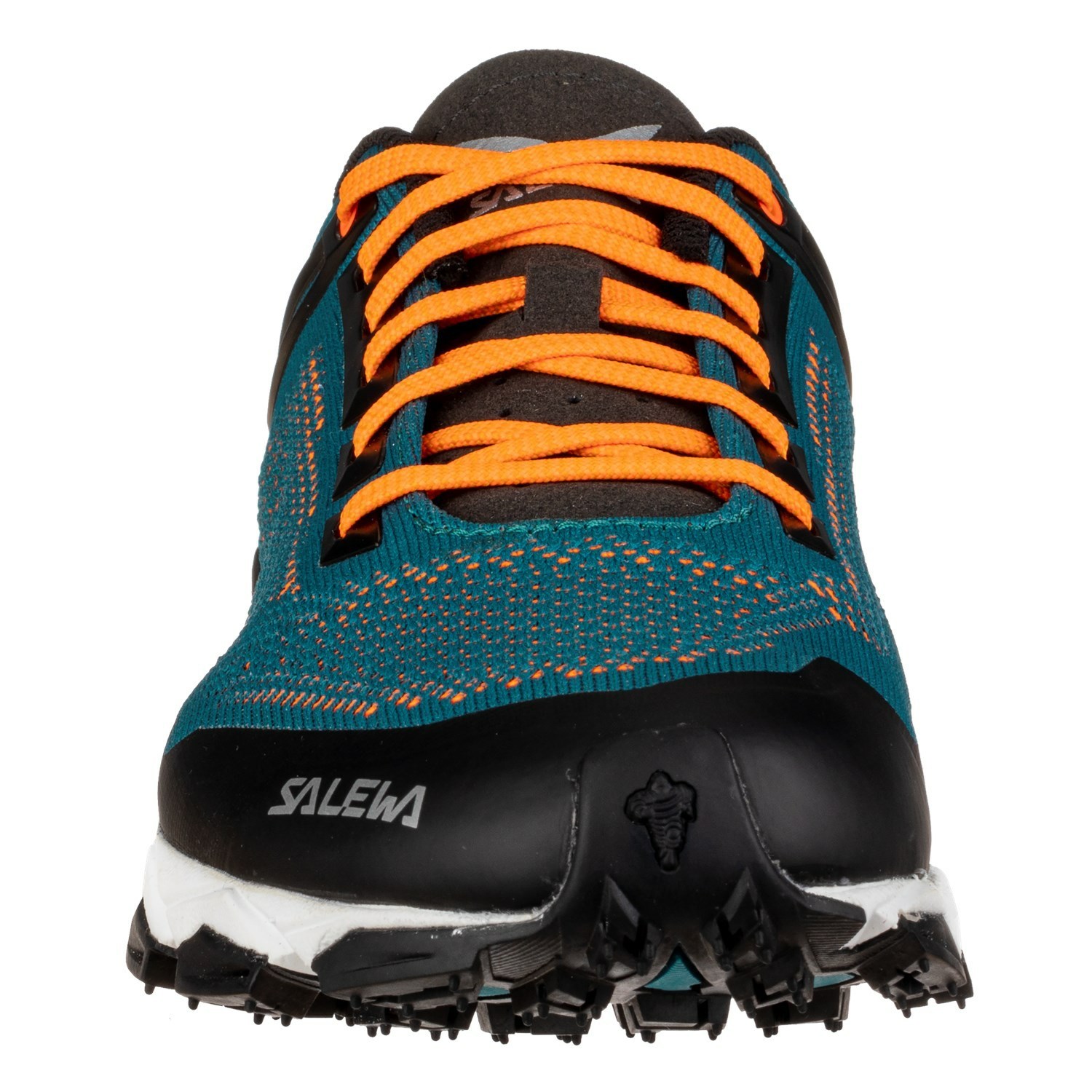 Zapatillas Trekking Salewa Lite Train K Hombre Negras Azules | WI4982035