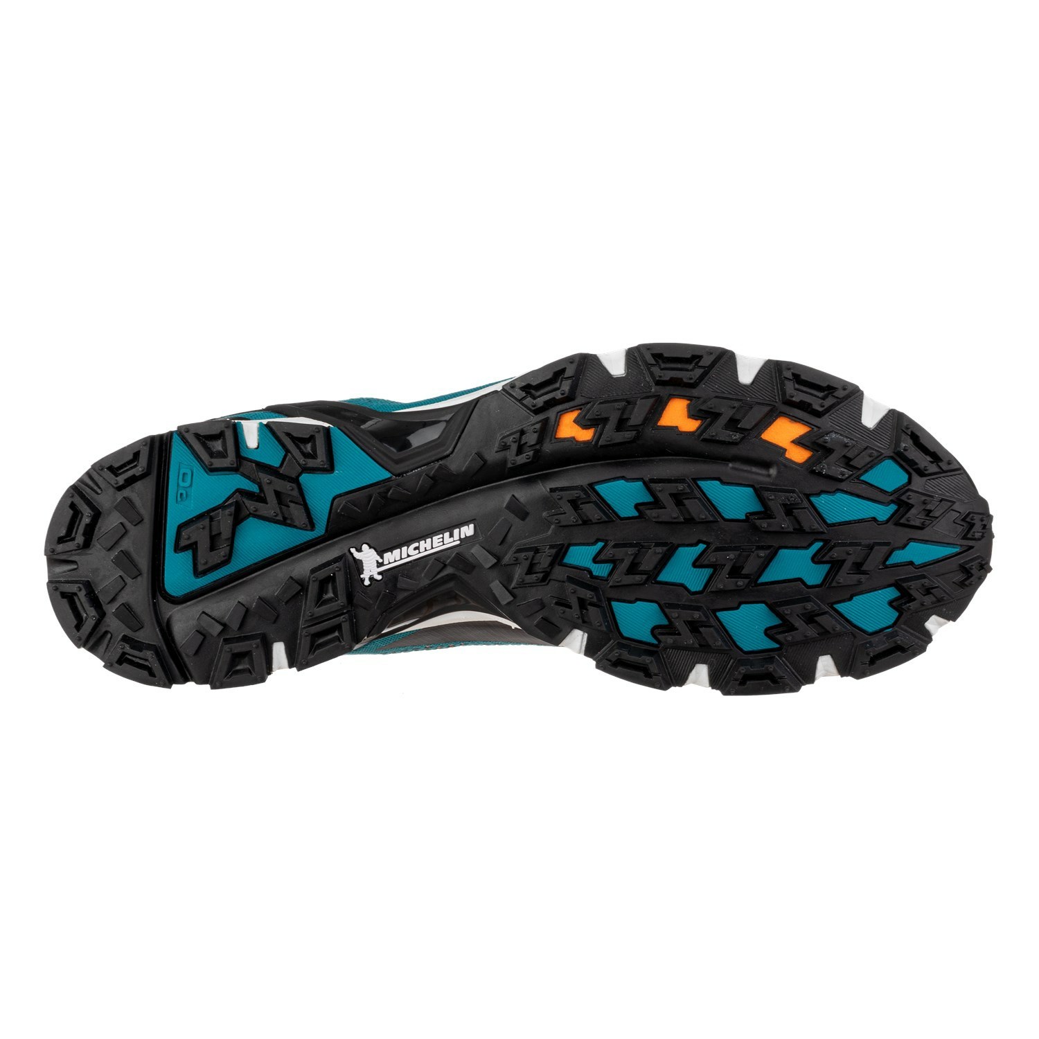 Zapatillas Trekking Salewa Lite Train K Hombre Negras Azules | WI4982035