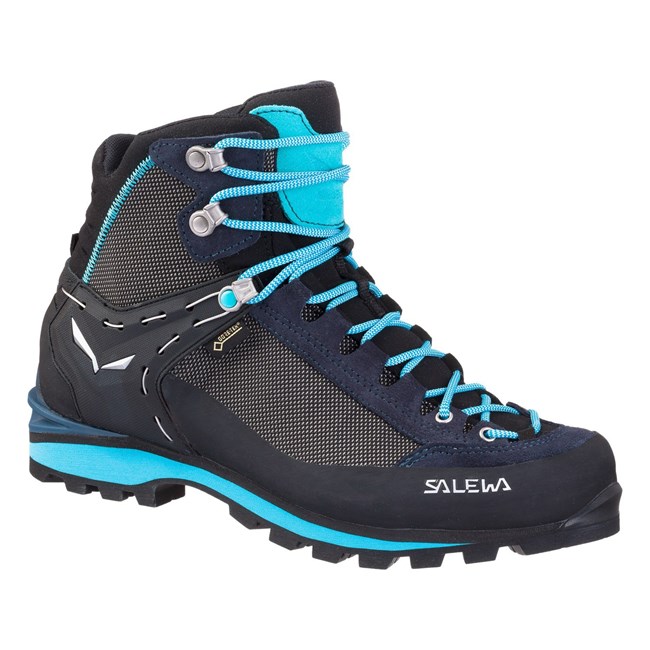 Botas Montaña Salewa Crow GORE-TEX® Mujer Azules Negras | LS0847592