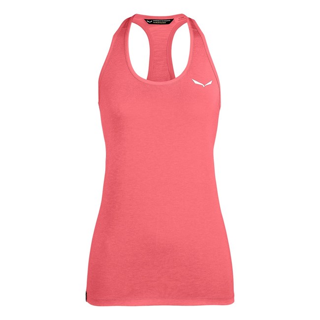 Camiseta Salewa Agner Híbrido Dry Tanktop Mujer Rosas | DA3769051