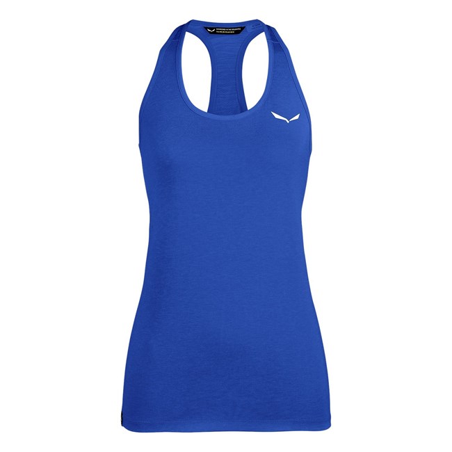 Camiseta Salewa Agner Híbrido Dry Tanktop Mujer Azules | MF8496501