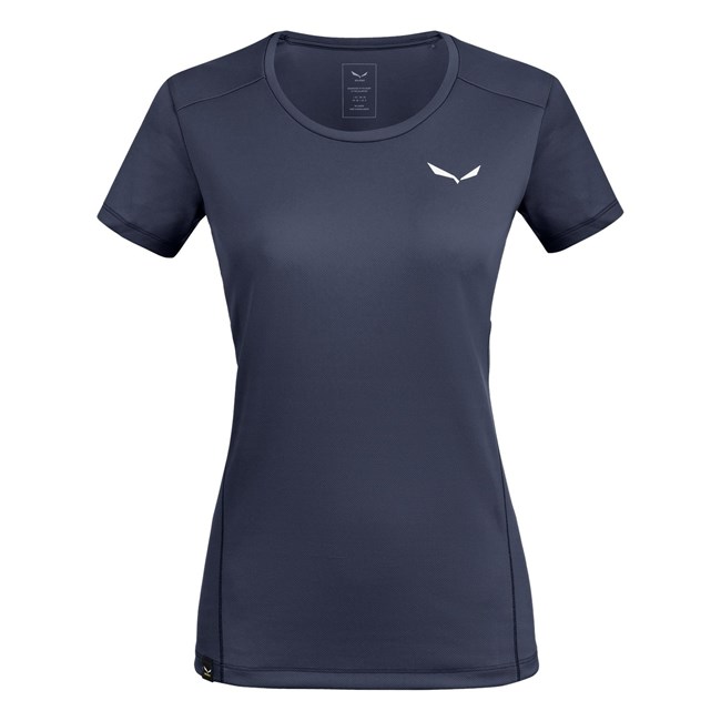 Camiseta Salewa Deportivo B 4 Dry Mujer Azul Marino | RQ0617293