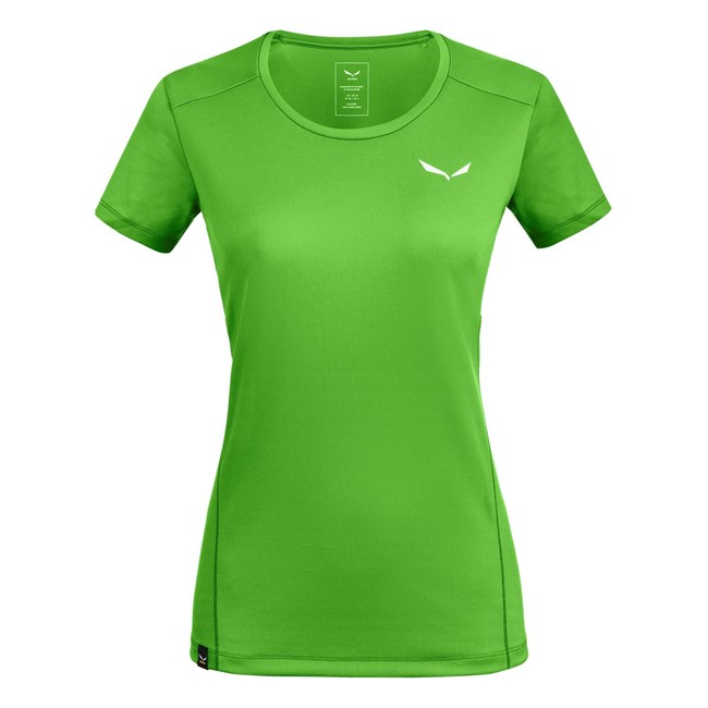 Camiseta Salewa Deportivo B 4 Dry Mujer Verde | VQ1498302