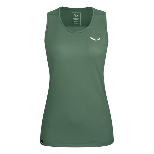 Camiseta Salewa Deportivo Dry Tanktop Mujer Verde | JG1893045