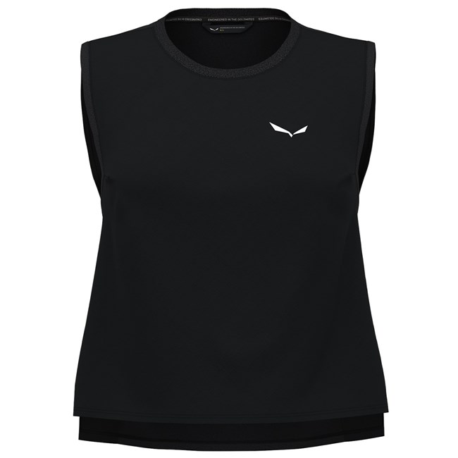 Camiseta Salewa Pedroc Dry Responsive Tanktop Mujer Negras | UA5932471