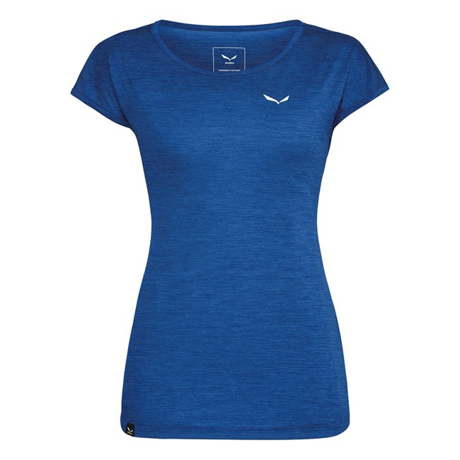 Camiseta Salewa Puez Melange Dry Mujer Azules | FG5230749