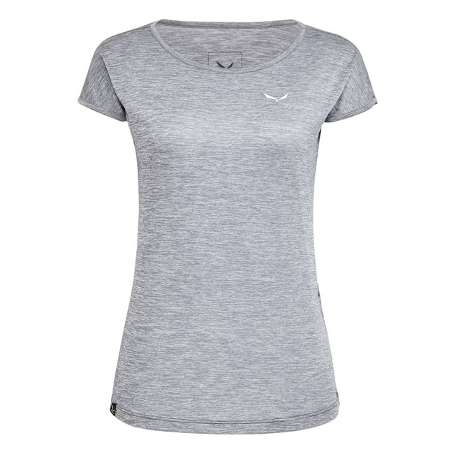 Camiseta Salewa Puez Melange Dry Mujer Gris | EF7309281