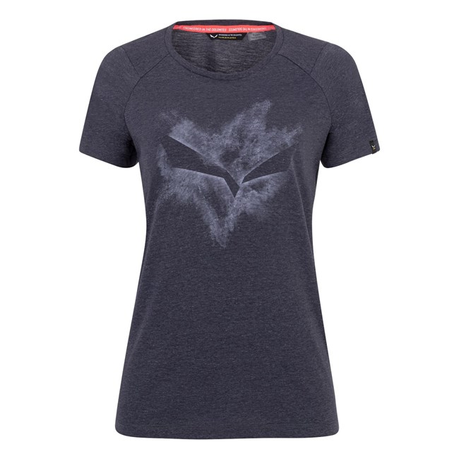 Camiseta Salewa Pure Chalk Dryton Mujer Gris | WO7354196