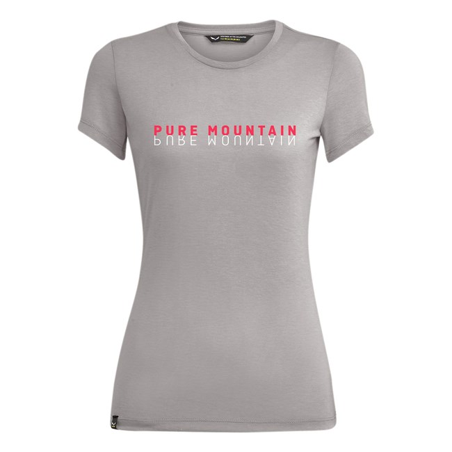 Camiseta Salewa Pure Mountain Dri-Release® Mujer Gris | UI2096431