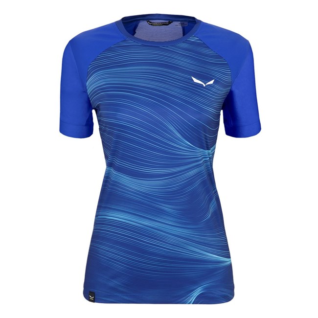 Camiseta Salewa Seceda Dry Mujer Azules | ZD9605742