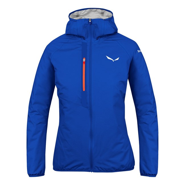 Chaqueta Impermeable Salewa Puez Light Powertex Mujer Azules | KT6195780