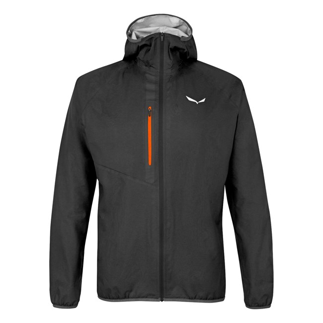 Chaqueta Impermeable Salewa Puez Light Powertex Hombre Negras | ZT2107954